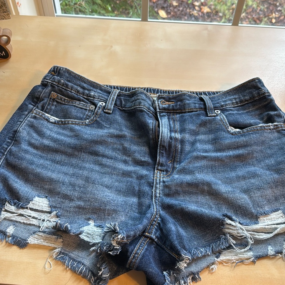 Aerie stretchy jean shorts